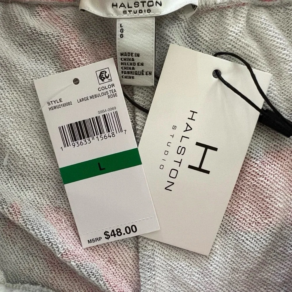 H by Halston French Terry Shorts - Picture 4 of 7